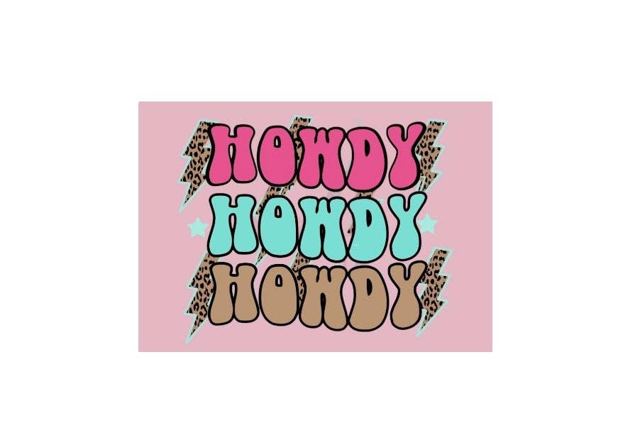 Trendy Chick Mailers - Thank You cards - Howdy 100 pack: 100 pack