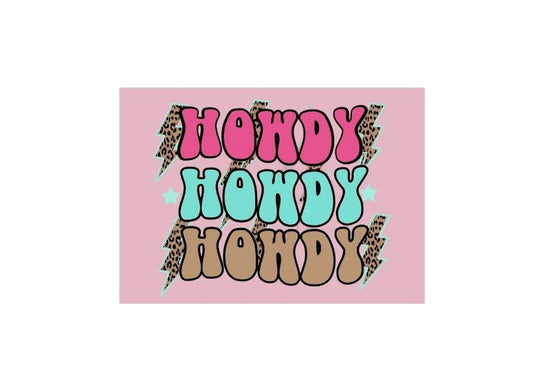 Trendy Chick Mailers - Thank You cards - Howdy 100 pack: 100 pack