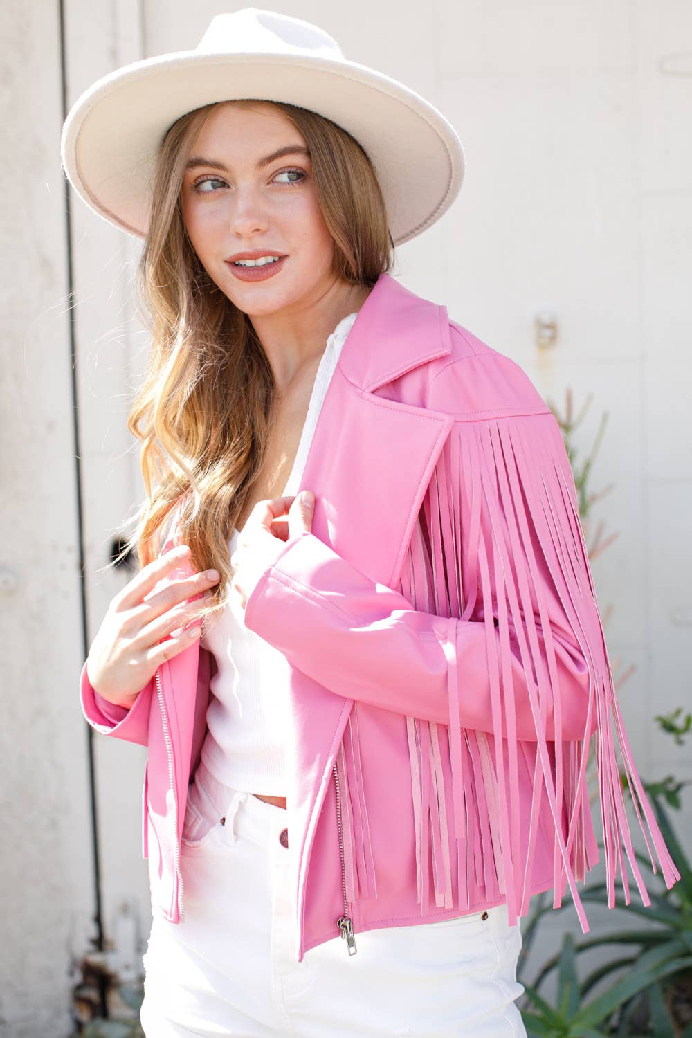 Blue B - 31120J - Mineral Washed Thermal Crop Button Up Shirt Jacket: BROWN / MEDIUM